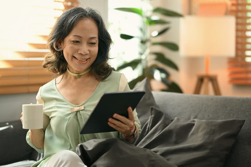 woman-enjoying-her-retirement